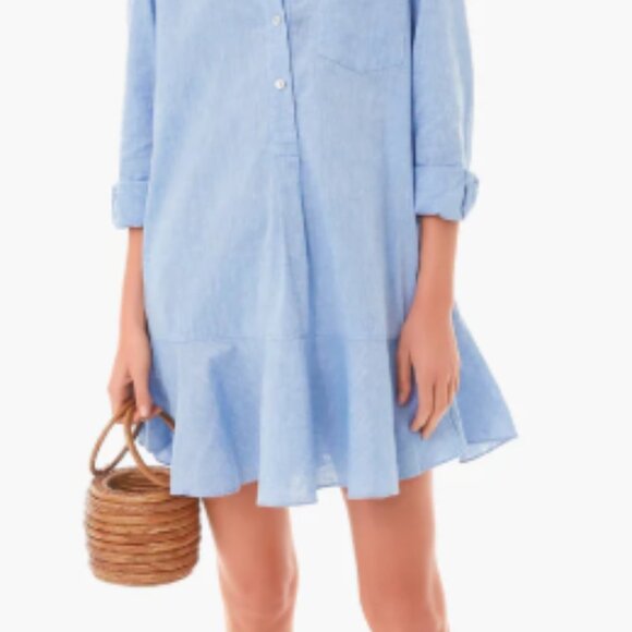 NWT Tuckernuck Chambray Callahan Shirt Dress - XL - Picture 3 of 6